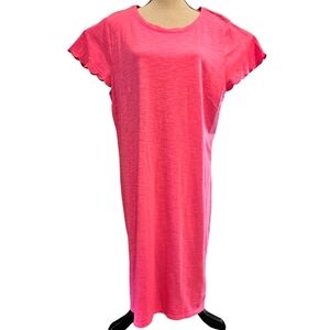 NWT Talbots Pink Midi Dress